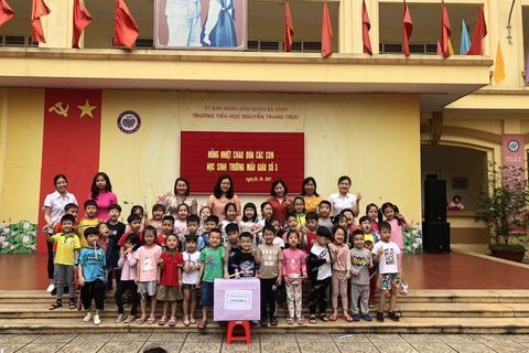 Một ngày trải nghiệm thật vui của các bé Lớp A3 tại trường tiểu học Nguyễn Trung Trực